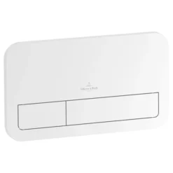 Villeroy & Boch Villeroy And Boch ViConnect White Dual Flush Plate -Villeroy & Boch 92249068 l