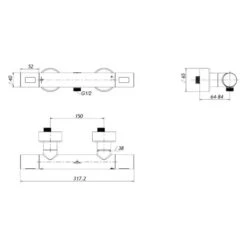 Villeroy & Boch -Villeroy & Boch VB UNIVERSAL EXPOSED ROUND VALVE TECH