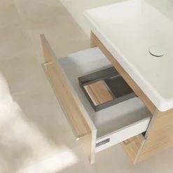 Villeroy & Boch Villeroy And Boch Avento Nordic Oak 600mm Wall Hung 2-Drawer Vanity Unit