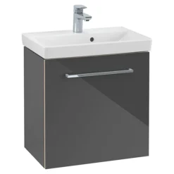 Villeroy & Boch Villeroy And Boch Avento Crystal Grey 550mm Wall Hung 1-Door Vanity Unit 8 Villeroy & Boch Villeroy And Boch Avento Crystal Grey 550mm Wall Hung 1-Door Vanity Unit -Villeroy & Boch save11b101 l
