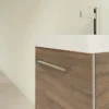 Villeroy & Boch Villeroy And Boch Avento Arizona Oak 450mm Wall Hung 1-Door Vanity Unit -Villeroy & Boch save15vh01 d4