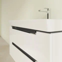 Villeroy & Boch Villeroy And Boch Subway 2.0 Glossy White 800mm Wall Hung 2-Drawer Vanity Unit -Villeroy & Boch sb2gw800 d2
