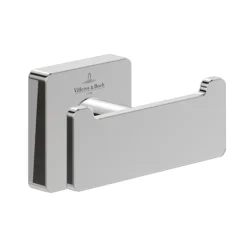 Villeroy & Boch Villeroy And Boch Elements Striking Double Robe Hook - Chrome