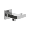 Villeroy & Boch Villeroy And Boch Universal Square Shower Wall Outlet With Handset Holder - Chrome -Villeroy & Boch tvc0004630006 l2