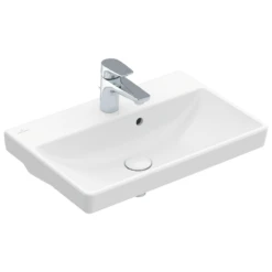 Villeroy & Boch -Villeroy & Boch villeroy boch avento 550x370 1th white basin semi pedestal p66042 285232 image