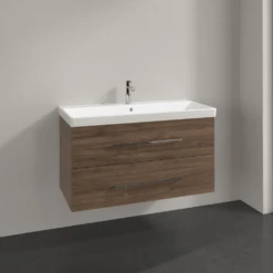 Villeroy & Boch Avento Arizona Oak 1000mm Wall Hung Vanity Unit & Basin
