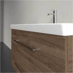 Villeroy & Boch Avento Arizona Oak 1000mm Wall Hung Vanity Unit & Basin -Villeroy & Boch villeroy boch avento arizona oak 1000mm wall hung vanity unit basin p66289 285839 image