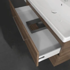 Villeroy & Boch Avento Arizona Oak 1000mm Wall Hung Vanity Unit & Basin -Villeroy & Boch villeroy boch avento arizona oak 1000mm wall hung vanity unit basin p66289 285840 image