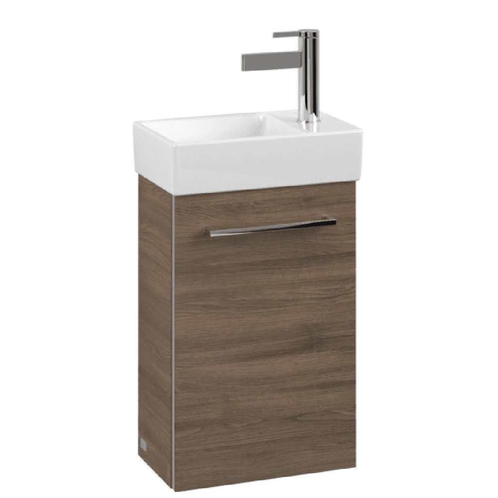 Villeroy & Boch Avento Arizona Oak 350mm Wall Hung Vanity Unit & Basin (Tap On Right) 7 Villeroy & Boch Avento Arizona Oak 350mm Wall Hung Vanity Unit & Basin (Tap On Right) - Image 5