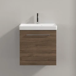 Villeroy & Boch -Villeroy & Boch villeroy boch avento arizona oak 550mm wall hung vanity unit basin p66272 285622 image