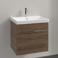 Villeroy & Boch 35 Villeroy & Boch Avento Arizona Oak 600mm Wall Hung Vanity Unit & Basin
