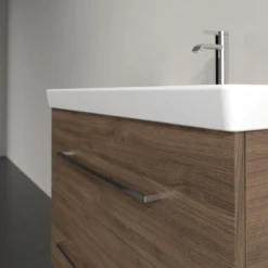 Villeroy & Boch Avento Arizona Oak 800mm Wall Hung Vanity Unit & Basin -Villeroy & Boch villeroy boch avento arizona oak 800mm wall hung vanity unit basin p66283 285725 image