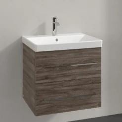 Villeroy & Boch 23 Villeroy & Boch Avento Stone Oak 600mm Wall Hung Vanity Unit & Basin