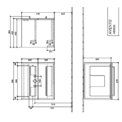 Villeroy & Boch Avento Stone Oak 600mm Wall Hung Vanity Unit & Basin 15 Villeroy & Boch Avento Stone Oak 600mm Wall Hung Vanity Unit & Basin -Villeroy & Boch villeroy boch avento stone oak 600mm wall hung vanity unit basin p66233 285758 image