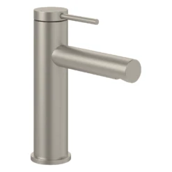 Villeroy & Boch Loop & Friends Brushed Nickel Single-lever Basin Mixer With Pop-up-waste