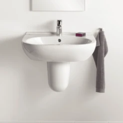 Villeroy & Boch O.novo 600x490 1th White Basin & Semi Pedestal 14 Villeroy & Boch O.novo 600x490 1th White Basin & Semi Pedestal -Villeroy & Boch villeroy boch o novo 600x490 1th white basin semi pedestal p66014 285165 image