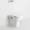 Villeroy & Boch O.novo White Back To Wall Toilet & Soft Close Seat 1 Villeroy & Boch O.novo White Back To Wall Toilet & Soft Close Seat -Villeroy & Boch villeroy boch o novo white back to wall toilet soft close seat p66007 285302 image
