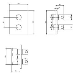 Villeroy & Boch Round Chrome Complete Shower Set -Villeroy & Boch villeroy boch round chrome complete shower set p69580 294637 image